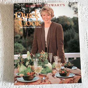 Martha Stewart “Quick Cook” cookbook 200 easy and elegant recipes